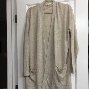 Loft Fly Away Cardigan in cream